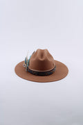 Gypsy Soul in Tan Flat Brim