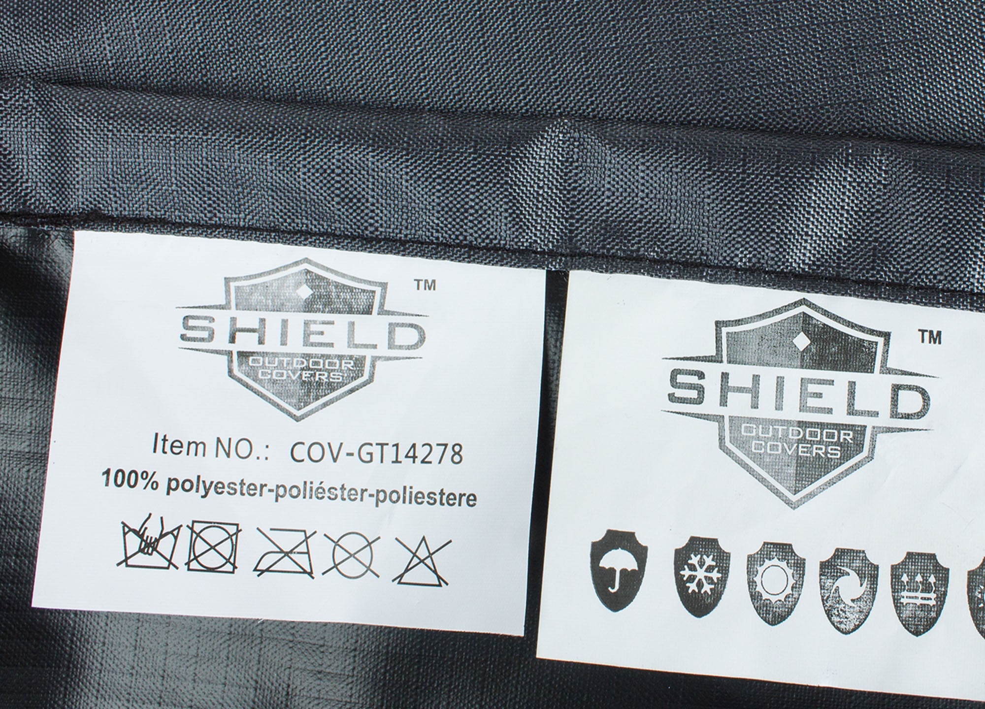 Large Rectangle Dining Table Chairs Cover - 120" W x 78" D x32" H - Mercury